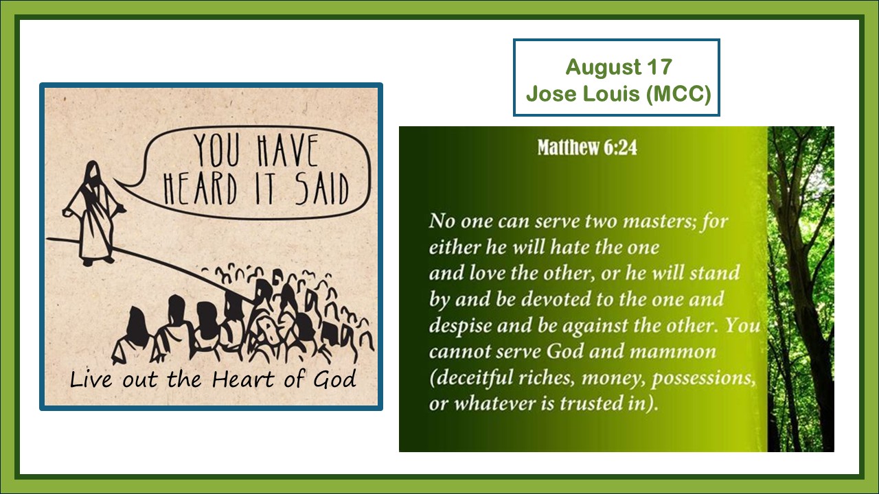 Two Masters, Worry and Wealth